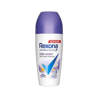 REXONA Free Spirit Anti Perspirant With Motion Activated Technology (Provides Up To 72 Hours Protection Against Sweat And Odour) 45ml