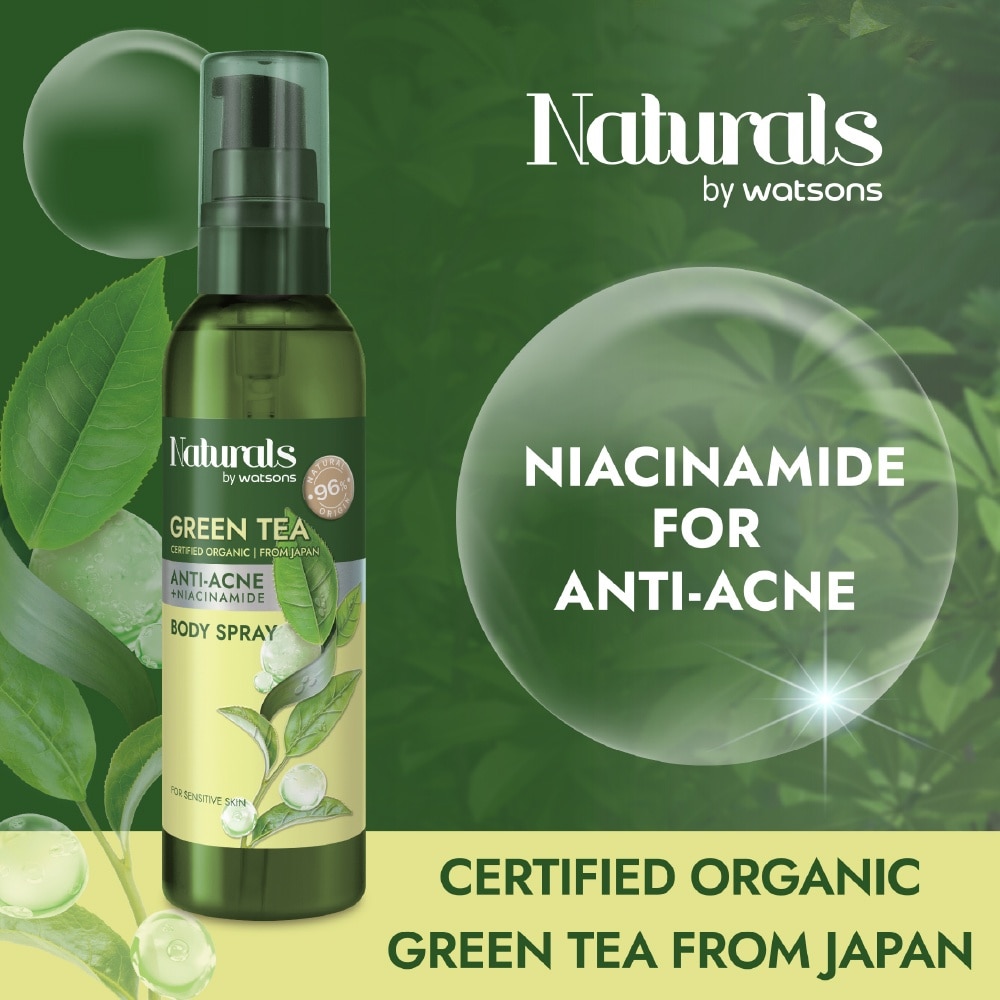 Green Tea Anti-Acne Body Spray 120ml