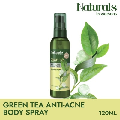 NATURALS BY WATSONS Green Tea Anti-Acne Body Spray 120ml
