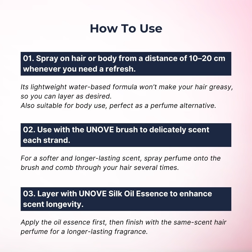 Hair Perfume Mist Rosy Aura 20ml