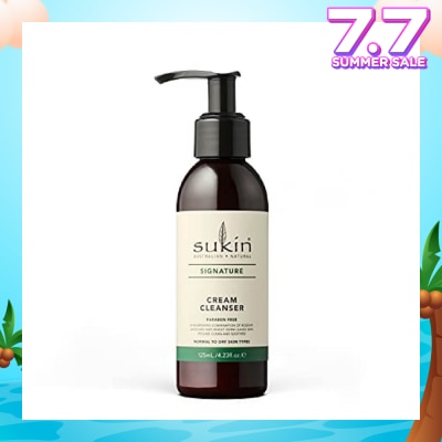 SUKIN Signature Facial Cream Cleanser (For Normal to Dry Skin) 125ml
