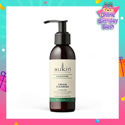 SUKIN Signature Facial Cream Cleanser (For Normal to Dry Skin) 125ml