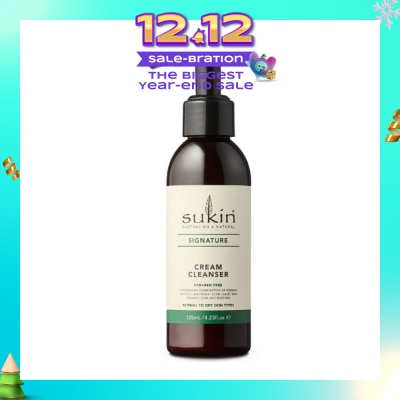 SUKIN Signature Facial Cream Cleanser (For Normal to Dry Skin) 125ml