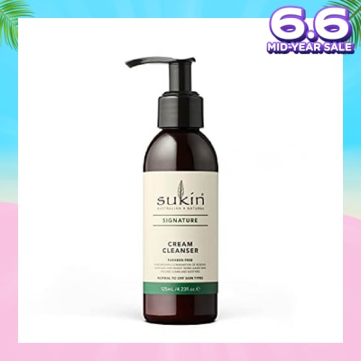 SUKIN Signature Facial Cream Cleanser (For Normal to Dry Skin) 125ml