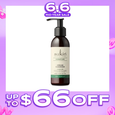 SUKIN - Signature Facial Cream Cleanser (For Normal to Dry Skin) 125ml