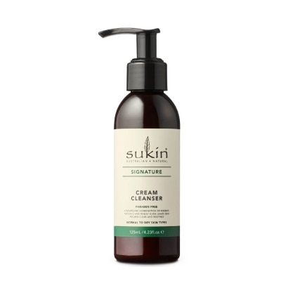 SUKIN Signature Facial Cream Cleanser (For Normal to Dry Skin) 125ml