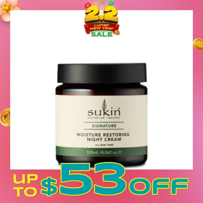 SUKIN Moisture Restoring Night Cream L Signature 120g