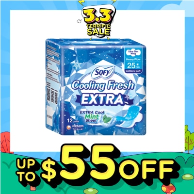 SOFY Extra Cool Day Ultra Slim Wing 25cm 12s