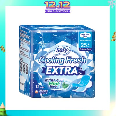 SOFY Extra Cool Day Ultra Slim Wing 25cm 12s