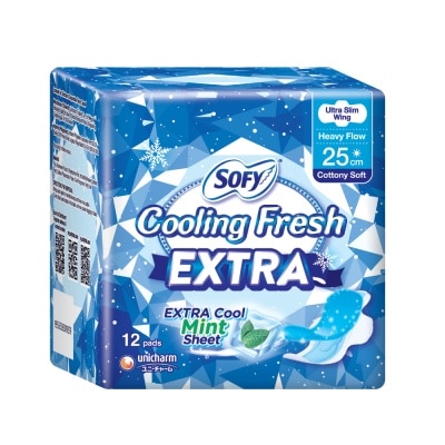 SOFY Extra Cool Day Ultra Slim Wing 25cm 12s