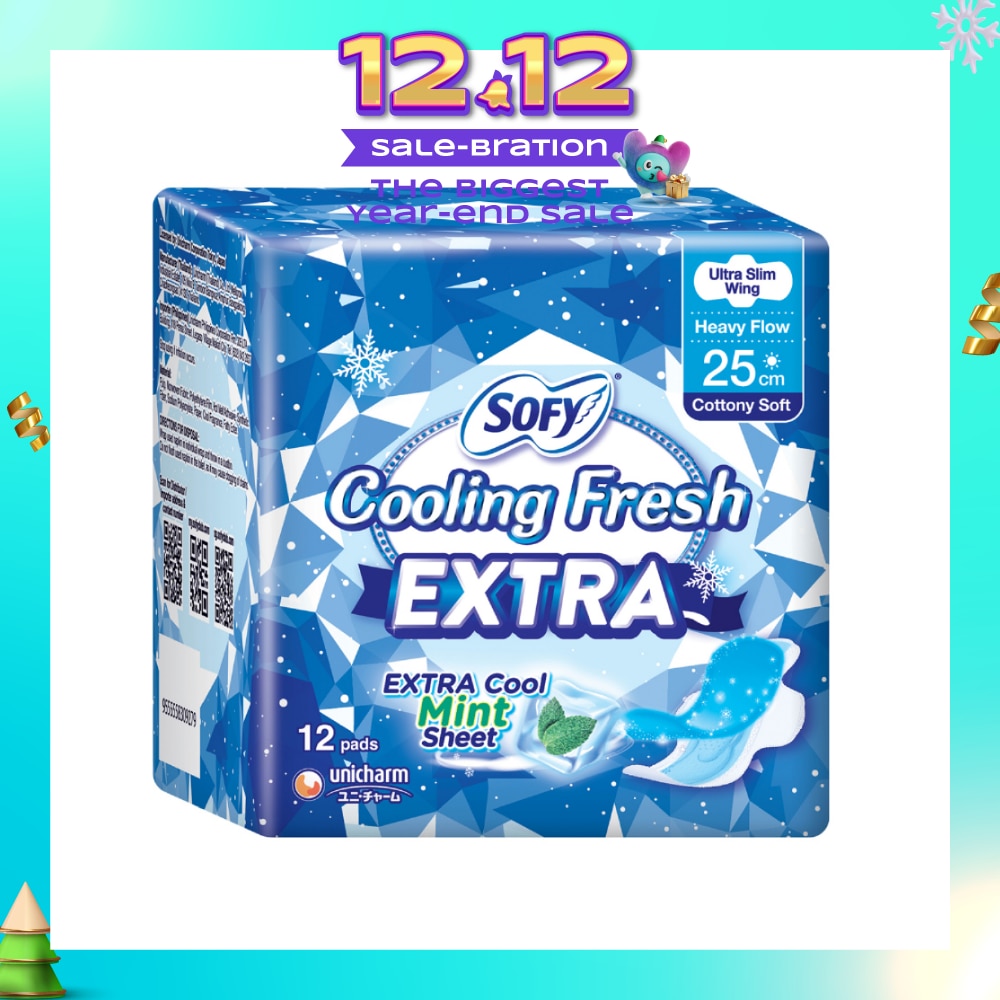 Extra Cool Day Ultra Slim Wing 25cm 12s