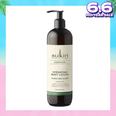 SUKIN Hydrating Body Lotion Signature Scent (Suitable for All Skin Types) 500ml