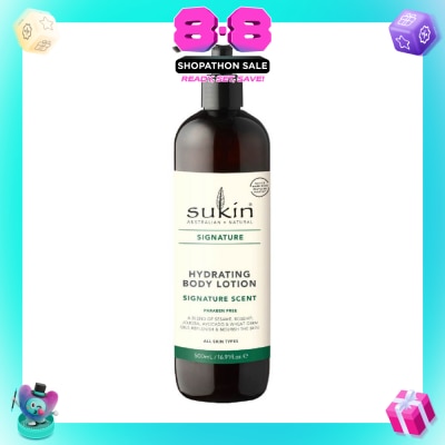 SUKIN - Hydrating Body Lotion Signature Scent (Suitable for All Skin Types) 500ml