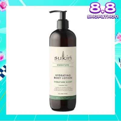 SUKIN Hydrating Body Lotion Signature Scent (Suitable for All Skin Types) 500ml