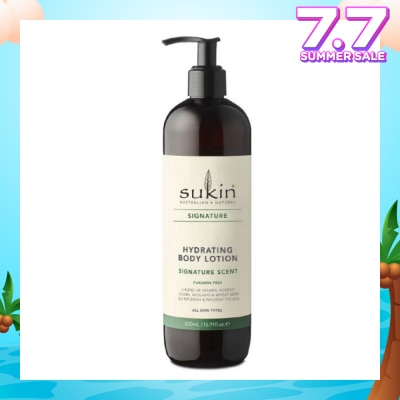 SUKIN Hydrating Body Lotion Signature Scent (Suitable for All Skin Types) 500ml
