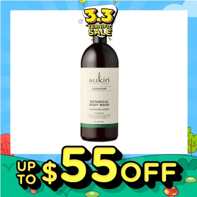 SUKIN Botanical Body Wash 1L
