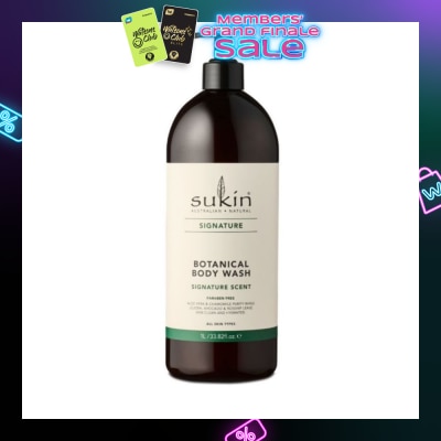 SUKIN Botanical Body Wash 1L