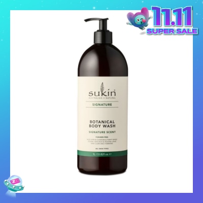 SUKIN Botanical Body Wash 1L