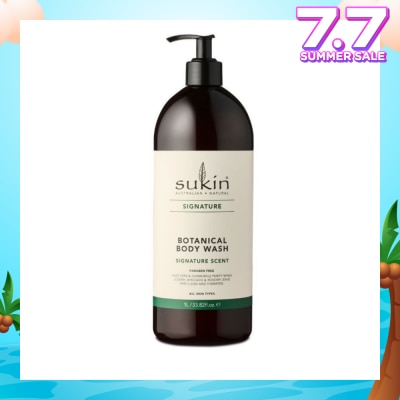 SUKIN Botanical Body Wash 1L
