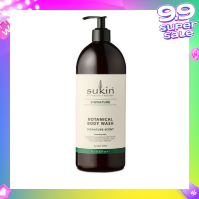 SUKIN Botanical Body Wash 1L