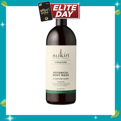 SUKIN Botanical Body Wash 1L image
