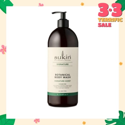 SUKIN Botanical Body Wash 1L