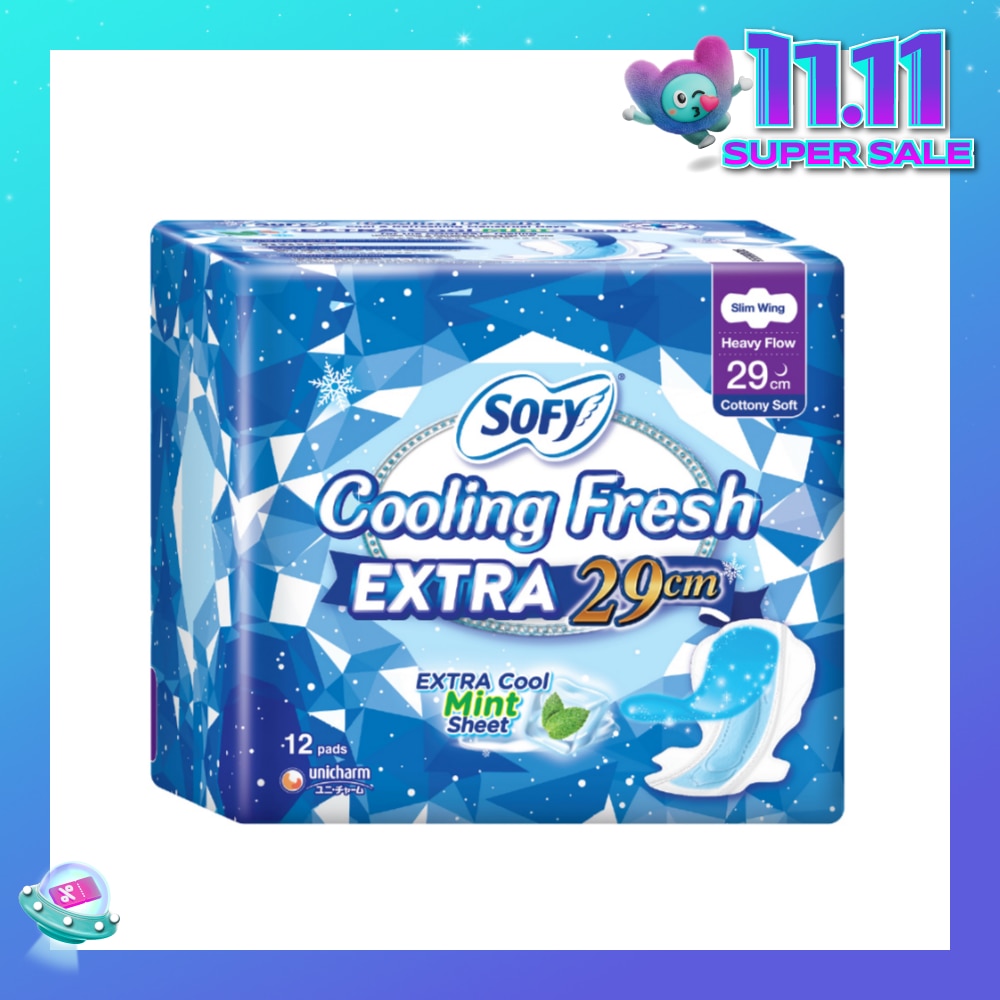 Extra Cool Night Slim Wing 29cm 12s
