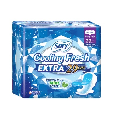 SOFY Extra Cool Night Slim Wing 29cm 12s