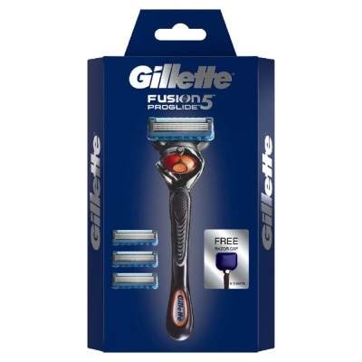 GILLETTE ProGlide5 Starter Pack (Handle 1s + Blades 4s + FREE Hygiene Cap 1s)