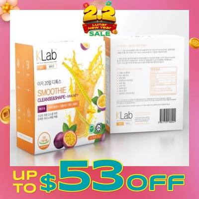 KLAB Cleanse & Shape + Immunity (Weightloss Smoothie) 15g x 20s