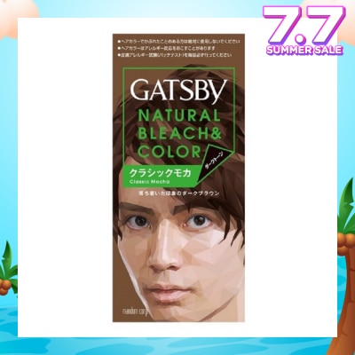 GATSBY Natural Bleach & Color Classic Mocha (Bleach 35g + Mocha 70ml)