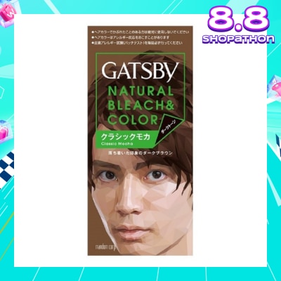 GATSBY Natural Bleach & Color Classic Mocha (Bleach 35g + Mocha 70ml)