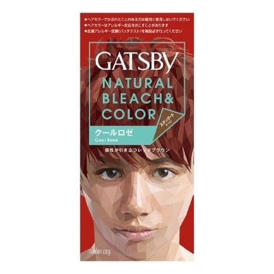 GATSBY Natural Bleach & Color Cool Rose (Bleach 35g + Rose 70ml)