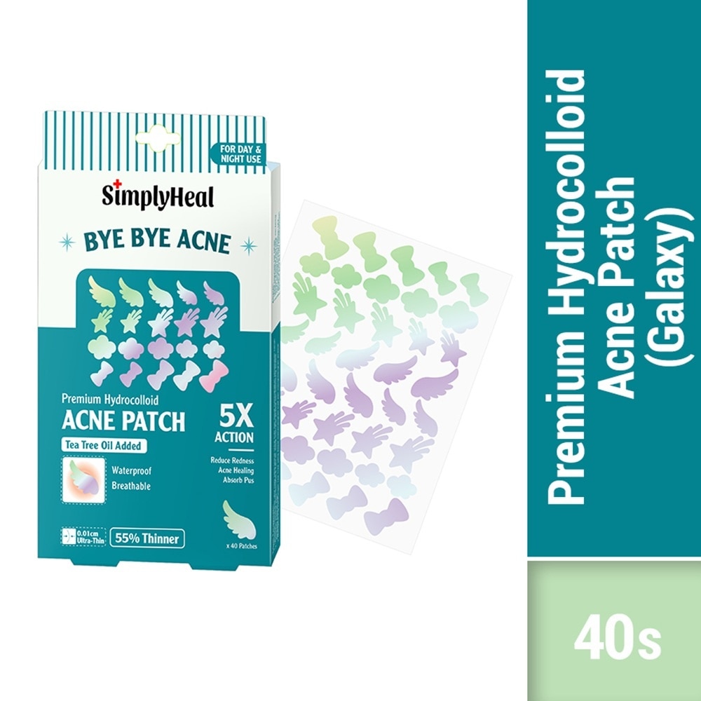 Galaxy Day & Night Premium Hydrocolloid Acne Patch 40s
