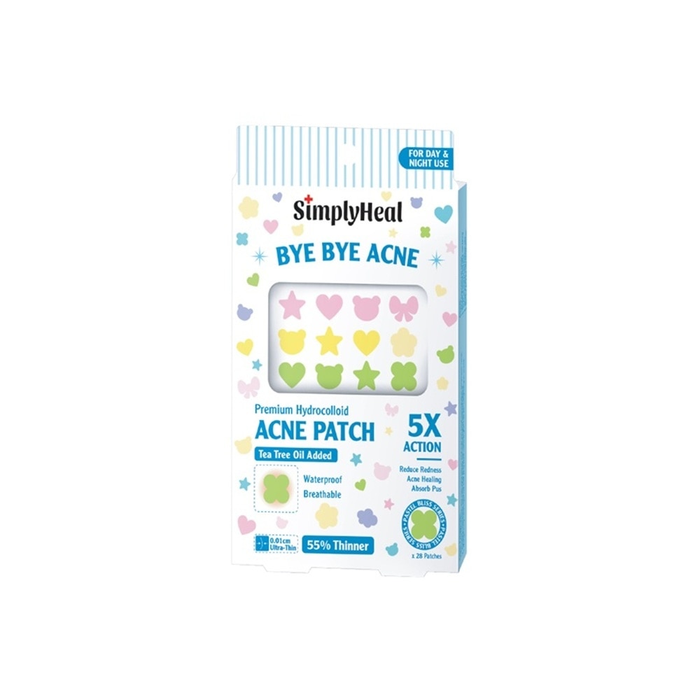 Pastel Bliss Day & Night Premium Hydrocolloid Acne Patch 28s