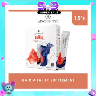 KINOHIMITSU - Haéria Pro Hair Vitality Supplement 25g x 15s image