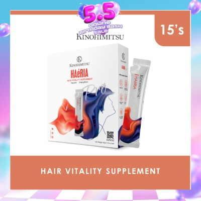 KINOHIMITSU - Haéria Pro Hair Vitality Supplement 25g x 15s