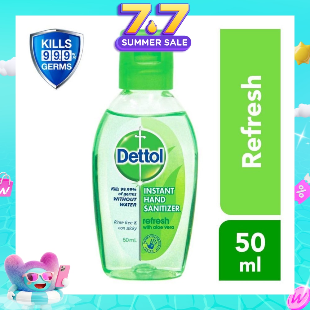 DETTOL Anti-Bacterial Hand Sanitizer Refresh (Kills 99.9% Germs