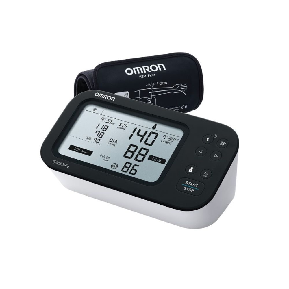 Automatic Blood Pressure Monitor Atrial Fibrillation HEM-7383T 1s