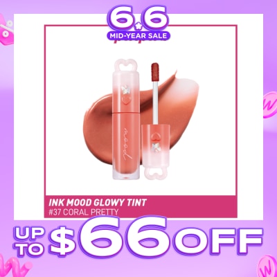 PERIPERA - Ink Mood Glowy Tint 37 Coral Pretty 4g