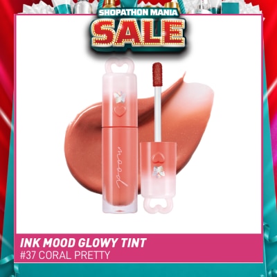 PERIPERA - Ink Mood Glowy Tint 37 Coral Pretty 4g