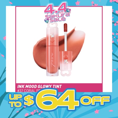 PERIPERA - Ink Mood Glowy Tint 37 Coral Pretty 4g