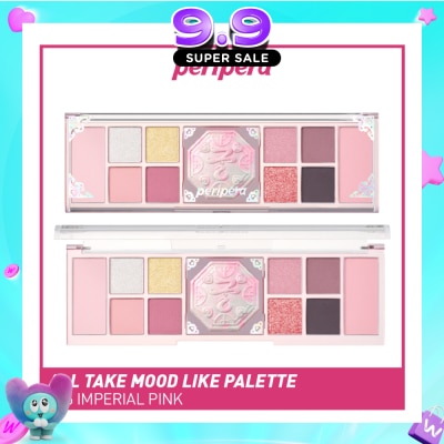 PERIPERA - All Take Mood Like Palette 06 Imperial Pink 11g image