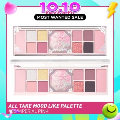 PERIPERA All Take Mood Like Palette 06 Imperial Pink 11g image