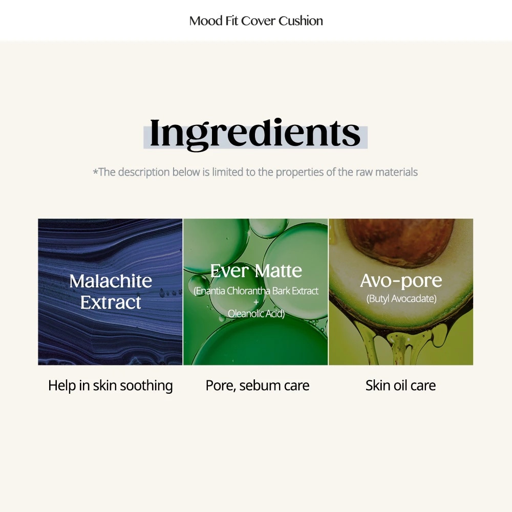 Mood Fit Cover Cushion SPF 50+ PA++++ 03 Natural Fit (23 Neutral Base) 13g