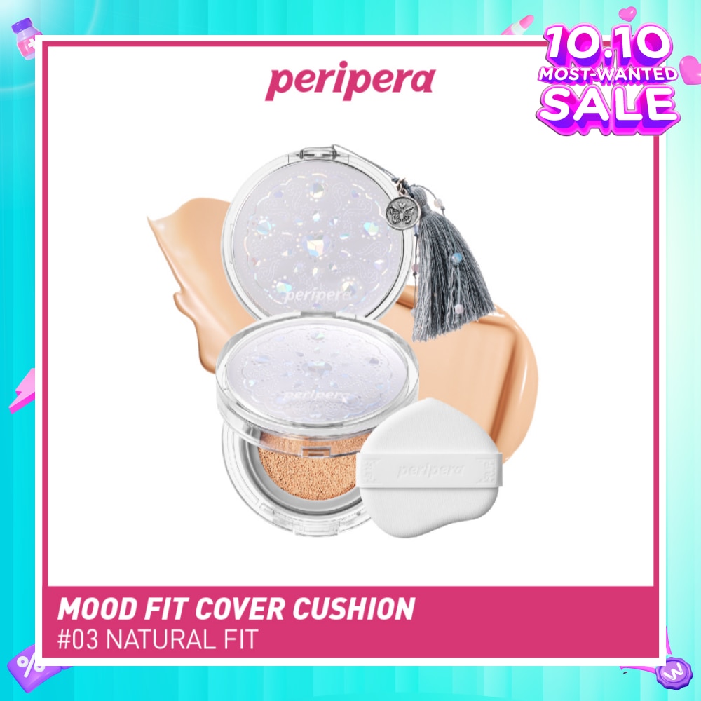 Mood Fit Cover Cushion SPF 50+ PA++++ 03 Natural Fit (23 Neutral Base) 13g