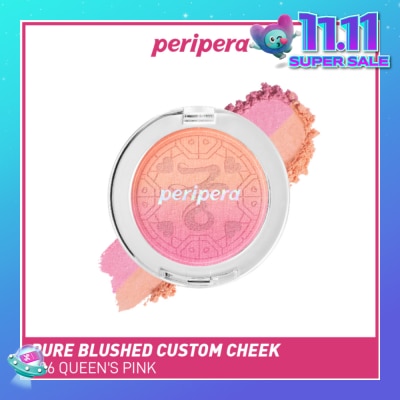 PERIPERA Pure Blushed Custom Cheek 06 Queens Pink 4.2g