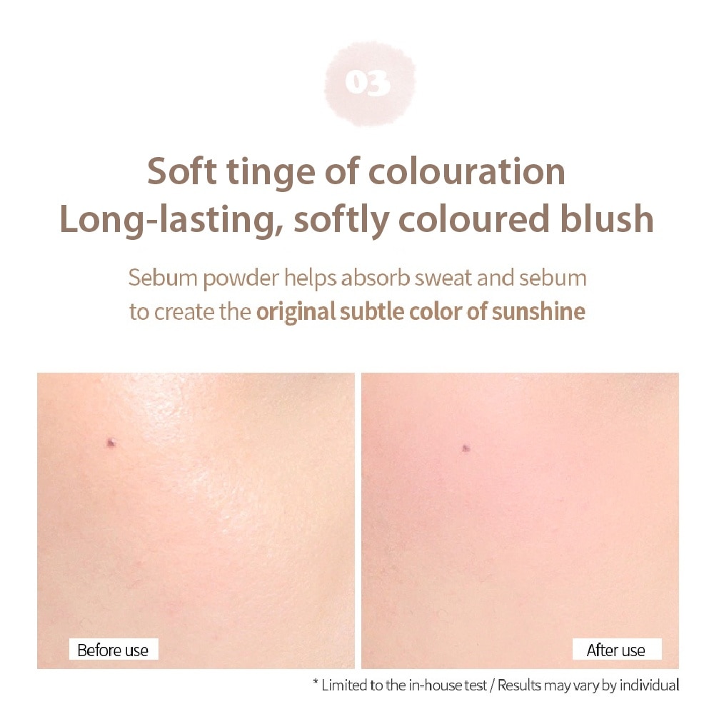 Pure Blushed Sunshine Cheek 28 Romantic Rose 4.1g