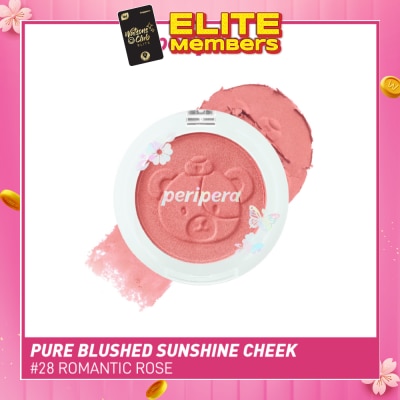 PERIPERA Pure Blushed Sunshine Cheek 28 Romantic Rose 4.1g