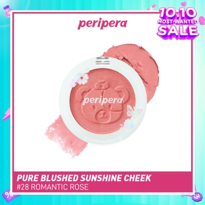 PERIPERA Pure Blushed Sunshine Cheek 28 Romantic Rose 4.1g